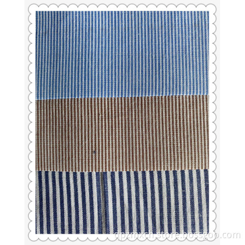 All Cotton Striped Fabric